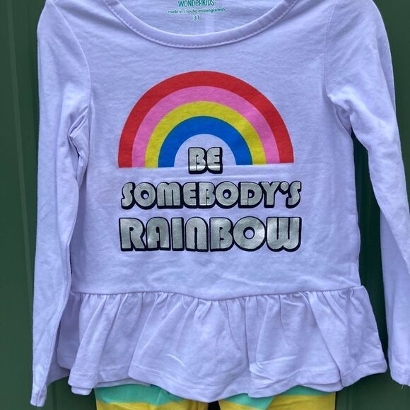 TODDLER Girls Cotton Shirts Pants & Dresses Bundle 7-Piece Bundle Size 3T - Picture 6 of 16